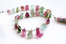 Load image into Gallery viewer, (No.1-11) Fine Multicolor Tourmaline Rough Drop
