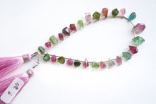 Load image into Gallery viewer, (No.1-11) Fine Multicolor Tourmaline Rough Drop