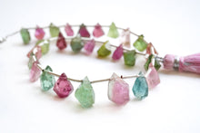 Load image into Gallery viewer, (No.1-11) Fine Multicolor Tourmaline Rough Drop