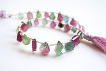 Load image into Gallery viewer, (No.1-11) Fine Multicolor Tourmaline Rough Drop