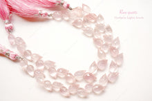 Load image into Gallery viewer, (10) High Quality Smoky Quartz Lozenge Carving Beads Rhombus