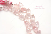 Load image into Gallery viewer, (10) High Quality Smoky Quartz Lozenge Carving Beads Rhombus