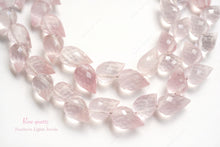 Load image into Gallery viewer, (10) High Quality Smoky Quartz Lozenge Carving Beads Rhombus