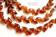 Load image into Gallery viewer, (10) High Quality Smoky Quartz Lozenge Carving Beads Rhombus