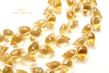 画像をギャラリービューアに読み込む, (半連/1連)高品質 シトリン つぼみ ドロップ フラワーバド