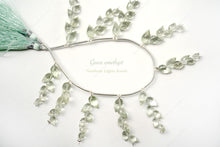 画像をギャラリービューアに読み込む, (1房6粒/10房60粒)高品質 グリーンアメシスト つぼみ ドロップ フラワーバド