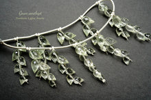 画像をギャラリービューアに読み込む, (1房6粒/10房60粒)高品質 グリーンアメシスト つぼみ ドロップ フラワーバド