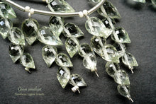 画像をギャラリービューアに読み込む, (1房6粒/10房60粒)高品質 グリーンアメシスト つぼみ ドロップ フラワーバド