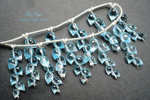 Load image into Gallery viewer, (10) High Quality Smoky Quartz Lozenge Carving Beads Rhombus