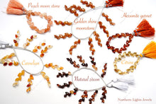 Load image into Gallery viewer, (10) High Quality Smoky Quartz Lozenge Carving Beads Rhombus