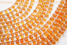 画像をギャラリービューアに読み込む, (SS/S/M)宝石質 スペサタイトガーネット ドロップ マンダリンガーネット