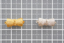 Load image into Gallery viewer, (1 row 40cm) Freshwater pearl plump rice Creo hole natural mauve pink