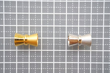 Load image into Gallery viewer, (1 row 40cm) Freshwater pearl plump rice Creo hole natural mauve pink