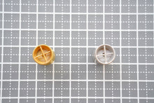 Load image into Gallery viewer, (1 row 40cm) Freshwater pearl plump rice Creo hole natural mauve pink