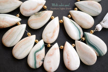 画像をギャラリービューアに読み込む, (10粒)マルチカラー オパール ロング プレーン ペアシェイプ
