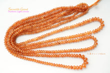 Load image into Gallery viewer, (No.1-4) Gem Quality Unheated Spessartite Garnet Large Smooth Rondelle