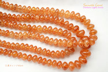 Load image into Gallery viewer, (No.1-4) Gem Quality Unheated Spessartite Garnet Large Smooth Rondelle