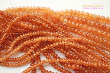 Load image into Gallery viewer, (No.1-4) Gem Quality Unheated Spessartite Garnet Large Smooth Rondelle