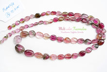 Load image into Gallery viewer, (A,B,C) Gem Quality Watermelon Tourmaline Rubellite Smooth Oval