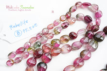 Load image into Gallery viewer, (A,B,C) Gem Quality Watermelon Tourmaline Rubellite Smooth Oval