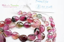 Load image into Gallery viewer, (A,B,C) Gem Quality Watermelon Tourmaline Rubellite Smooth Oval