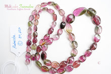 Load image into Gallery viewer, (A,B,C) Gem Quality Watermelon Tourmaline Rubellite Smooth Oval