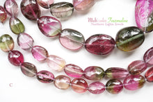 Load image into Gallery viewer, (A,B,C) Gem Quality Watermelon Tourmaline Rubellite Smooth Oval
