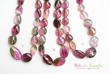 Load image into Gallery viewer, (A,B,C) Gem Quality Watermelon Tourmaline Rubellite Smooth Oval