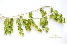 画像をギャラリービューアに読み込む, (1房6粒/10房60粒)高品質 ペリドット つぼみドロップ フラワーバド