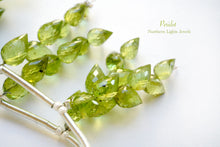 画像をギャラリービューアに読み込む, (1房6粒/10房60粒)高品質 ペリドット つぼみドロップ フラワーバド