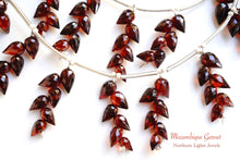 Load image into Gallery viewer, (10) High Quality Smoky Quartz Lozenge Carving Beads Rhombus