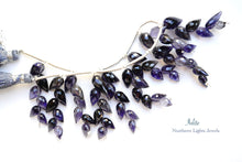 Load image into Gallery viewer, (10) High Quality Smoky Quartz Lozenge Carving Beads Rhombus