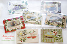 画像をギャラリービューアに読み込む, (No.1-7)1900年代 アメリカ製 アンティーク クリスマスはがき ディスプレイ用品