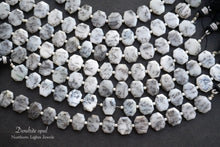 画像をギャラリービューアに読み込む, デンドライトオパール 貫通穴 オクタゴン 8角形