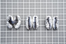 画像をギャラリービューアに読み込む, (ペア2粒)1/26 デンドライトアゲート デンドライトオパール 【オーバル】カボション 上部穴あき