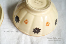 Load image into Gallery viewer, French vintage Sarreguemines cafe au lait mini bowl display supplies