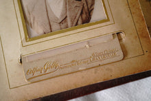 Load image into Gallery viewer, French antique photo book (brown) display supplies