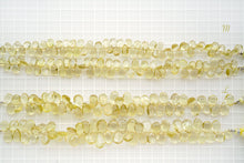 画像をギャラリービューアに読み込む, (M/L)レモンクォーツ プレーン ペアシェイプ