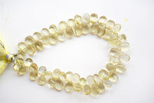 画像をギャラリービューアに読み込む, (M/L)レモンクォーツ プレーン ペアシェイプ