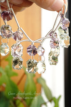 Load image into Gallery viewer, (6.5-7mm) Bicolor Tourmaline Beads Large Button Cut/Faceted Rondelle