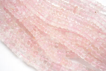 画像をギャラリービューアに読み込む, LL(半連/1連)上質 モルガナイト ファセットロンデル/ボタン 6.2-6.5×2-4mm