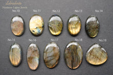 画像をギャラリービューアに読み込む, (No.10-19)宝石質 ゴールド ラブラドライト カボション