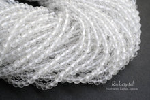 Load image into Gallery viewer, (150 grains per row) High quality rose quartz, small round cut, 2.5mm ball cut