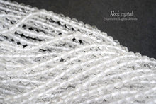 Load image into Gallery viewer, (150 grains per row) High quality rose quartz, small round cut, 2.5mm ball cut