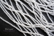 Load image into Gallery viewer, (150 grains per row) High quality rose quartz, small round cut, 2.5mm ball cut