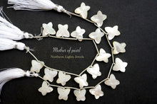 画像をギャラリービューアに読み込む, (2/10粒)上質 シェル MOP バタフライ シェイプ 蝶々 バタフライシェイプ