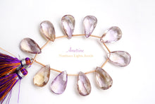 画像をギャラリービューアに読み込む, (M/L/LL)宝石質 アメトリン ファセットペアシェイプ ペアリング済み