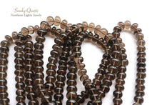 画像をギャラリービューアに読み込む, 高品質 スモーキークォーツ スムースロンデル