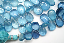 画像をギャラリービューアに読み込む, （#29-29）レジンフィルド　アクアマリン　スムースペアシェイプ　20cm
