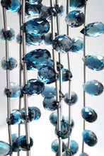 画像をギャラリービューアに読み込む, 宝石質　ロンドン　ブルートパーズ　ファセットドロップ

